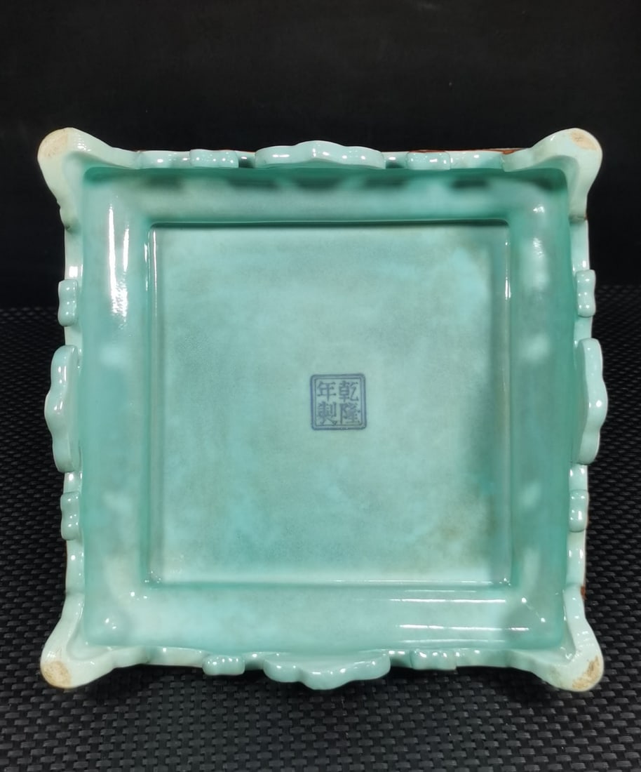 A Exquisite Enamel Landscape Pattern Vase - 8