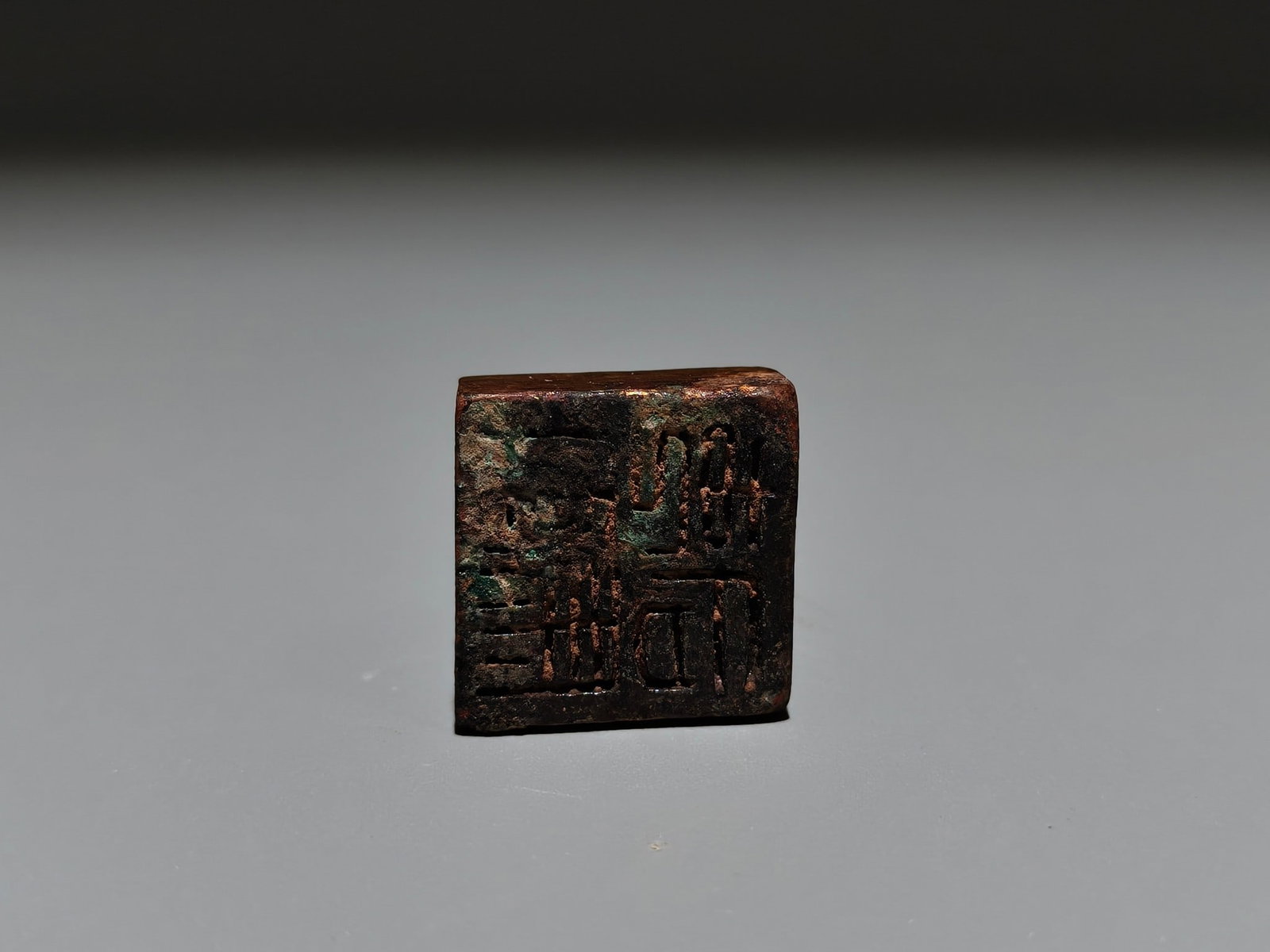 A Exquisite Gilt Bronze Turtle Seal - 9