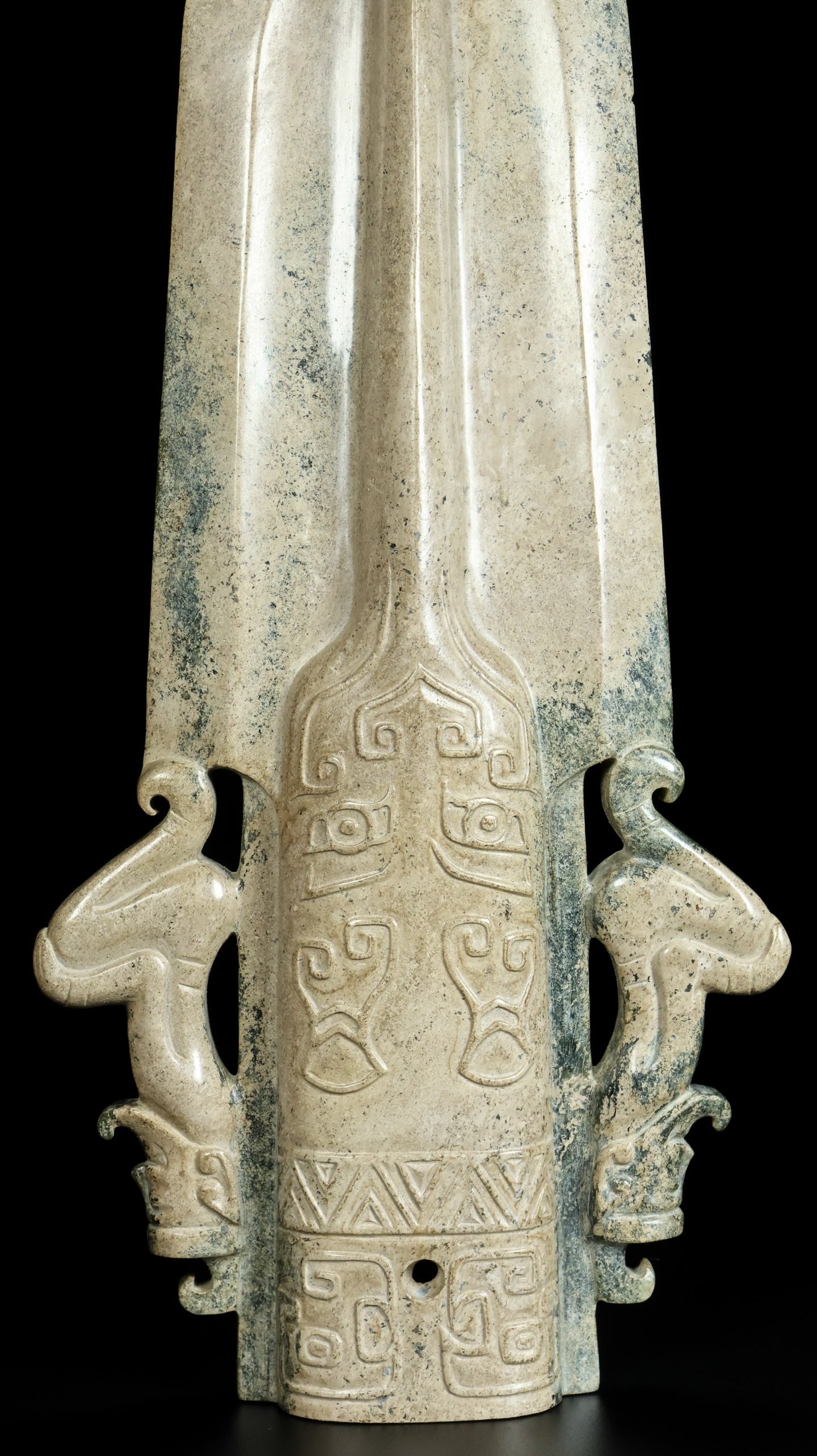 A Exquisite Hotan Jade Spear - 6