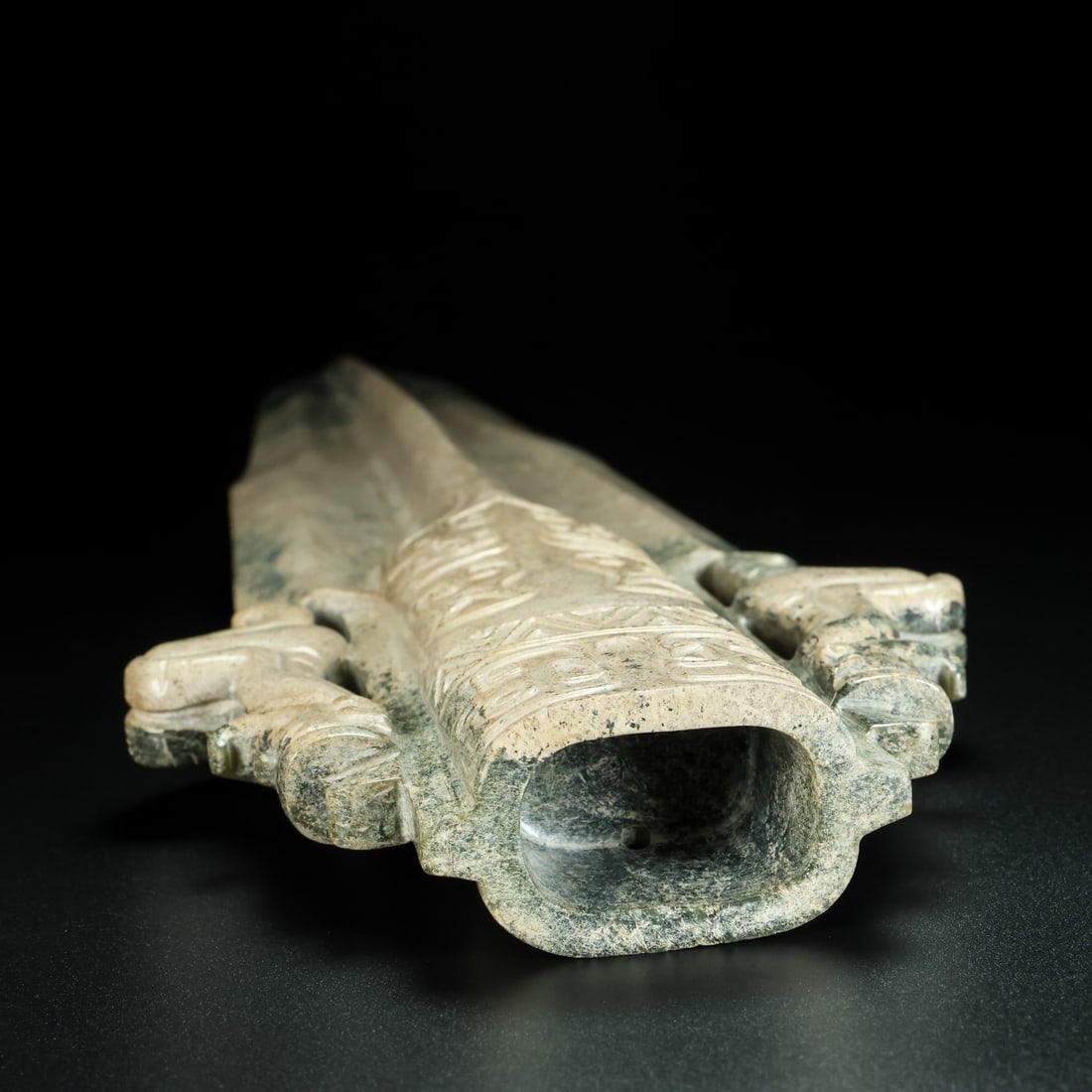 A Exquisite Hotan Jade Spear - 9