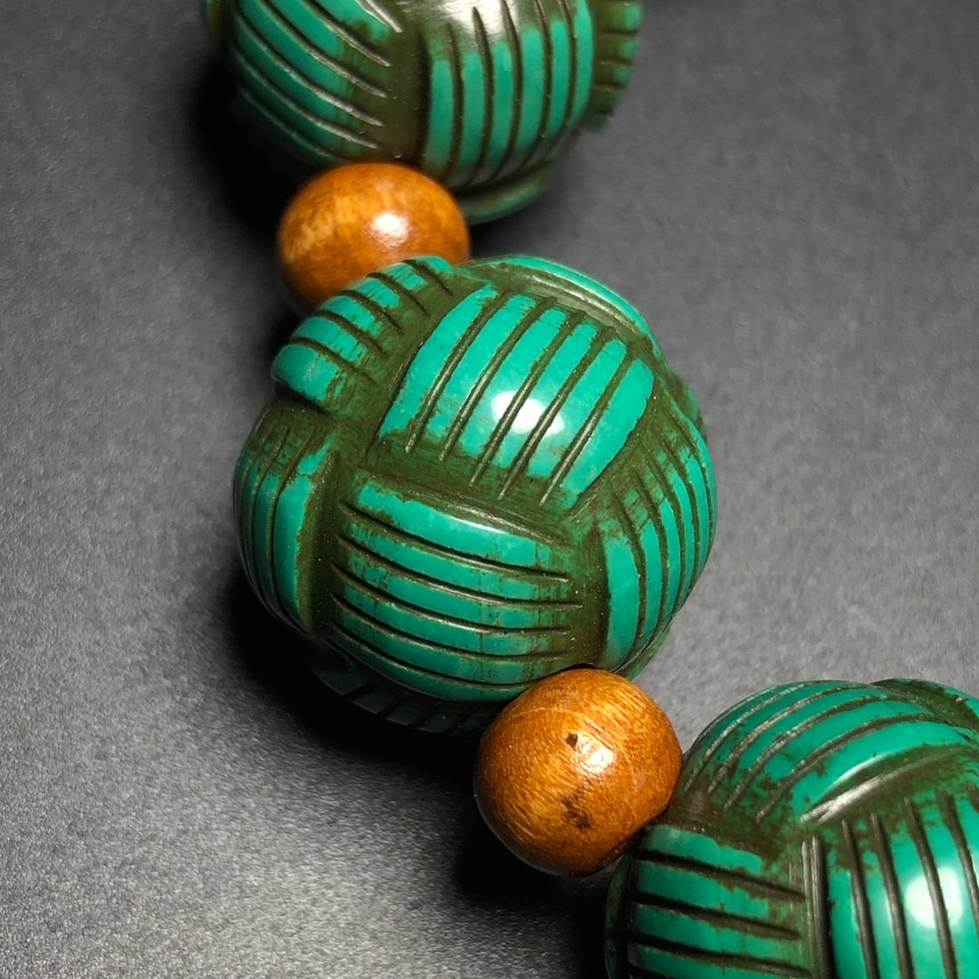 A Exquisite Turquoise Flower Bracelets - 7