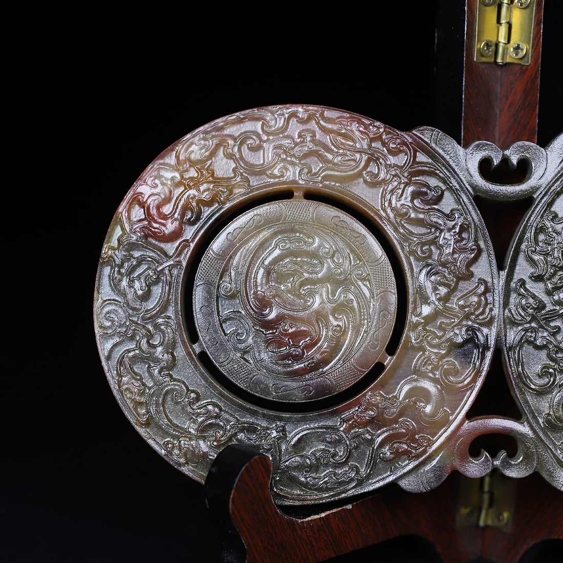 A Exquisite Hotan Jade Dragon Pattern Jade Pendant - 3