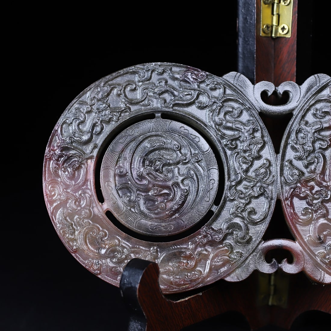 A Exquisite Hotan Jade Dragon Pattern Jade Pendant - 6