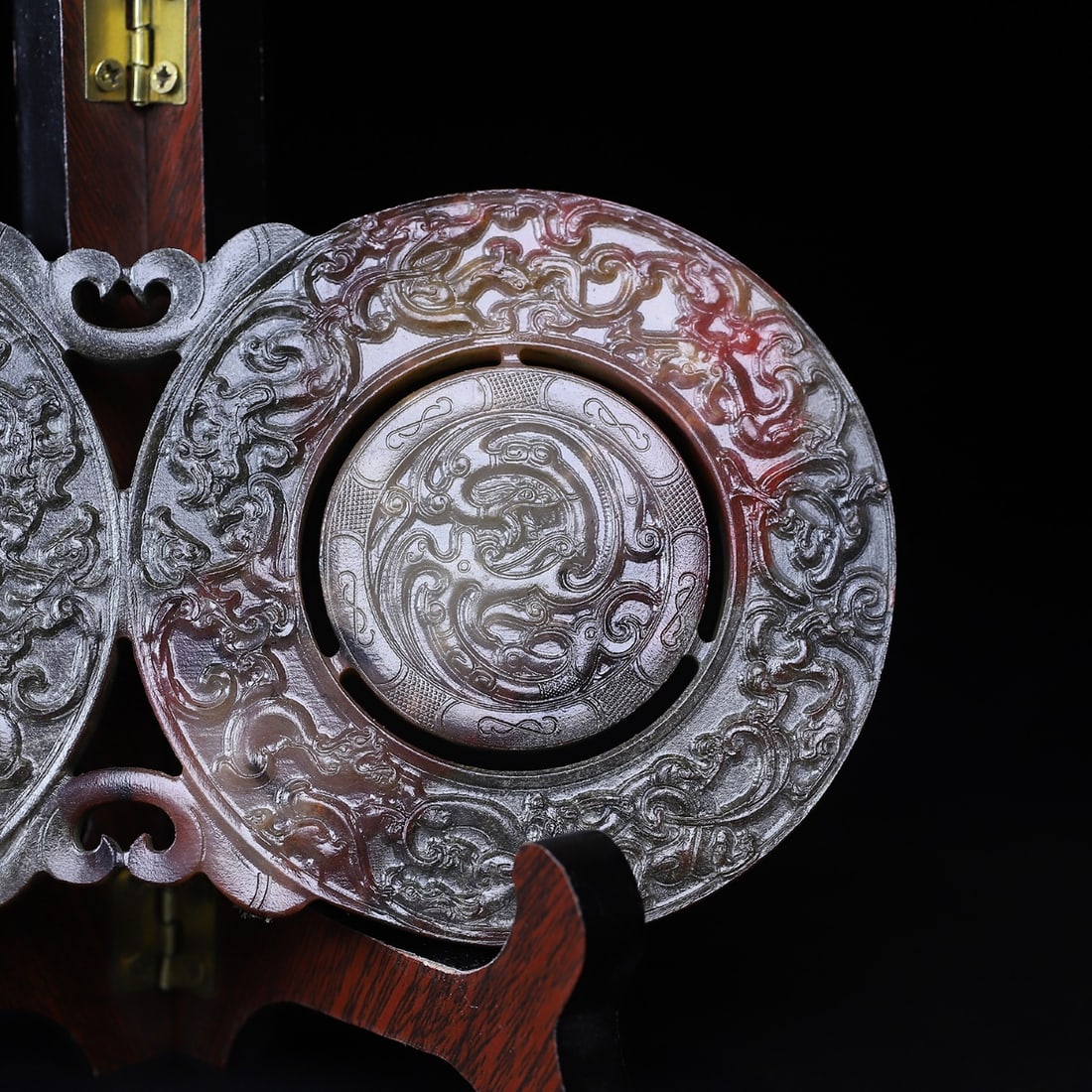 A Exquisite Hotan Jade Dragon Pattern Jade Pendant - 7