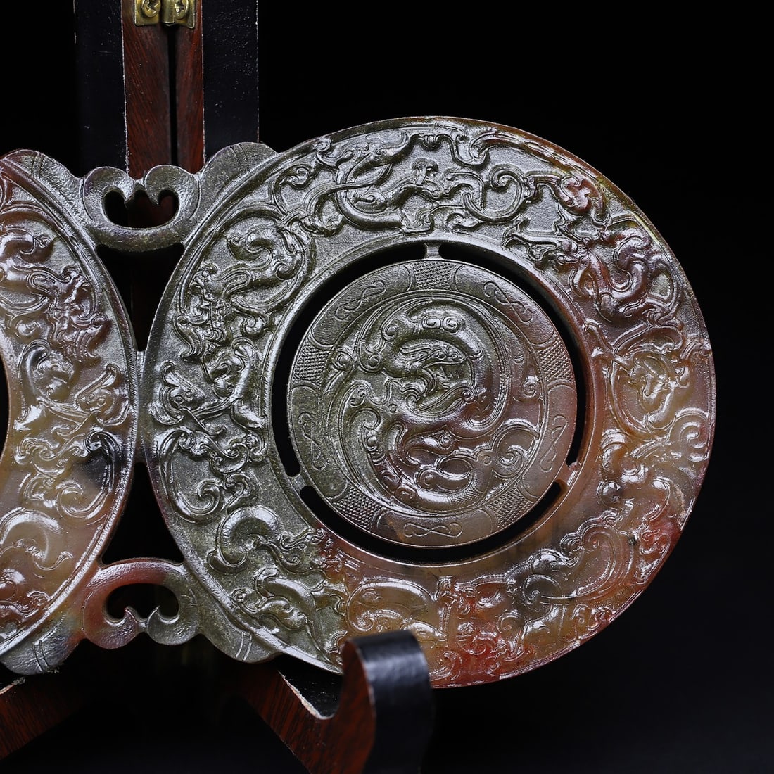 A Exquisite Hotan Jade Dragon Pattern Jade Pendant - 8