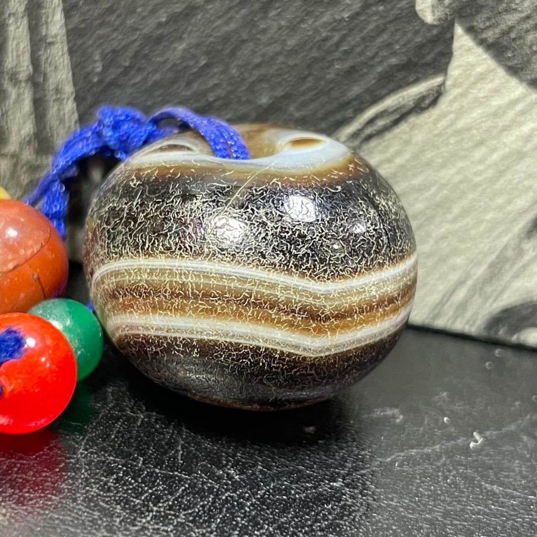 A Exquisite Two Eye Dzi bead - 4