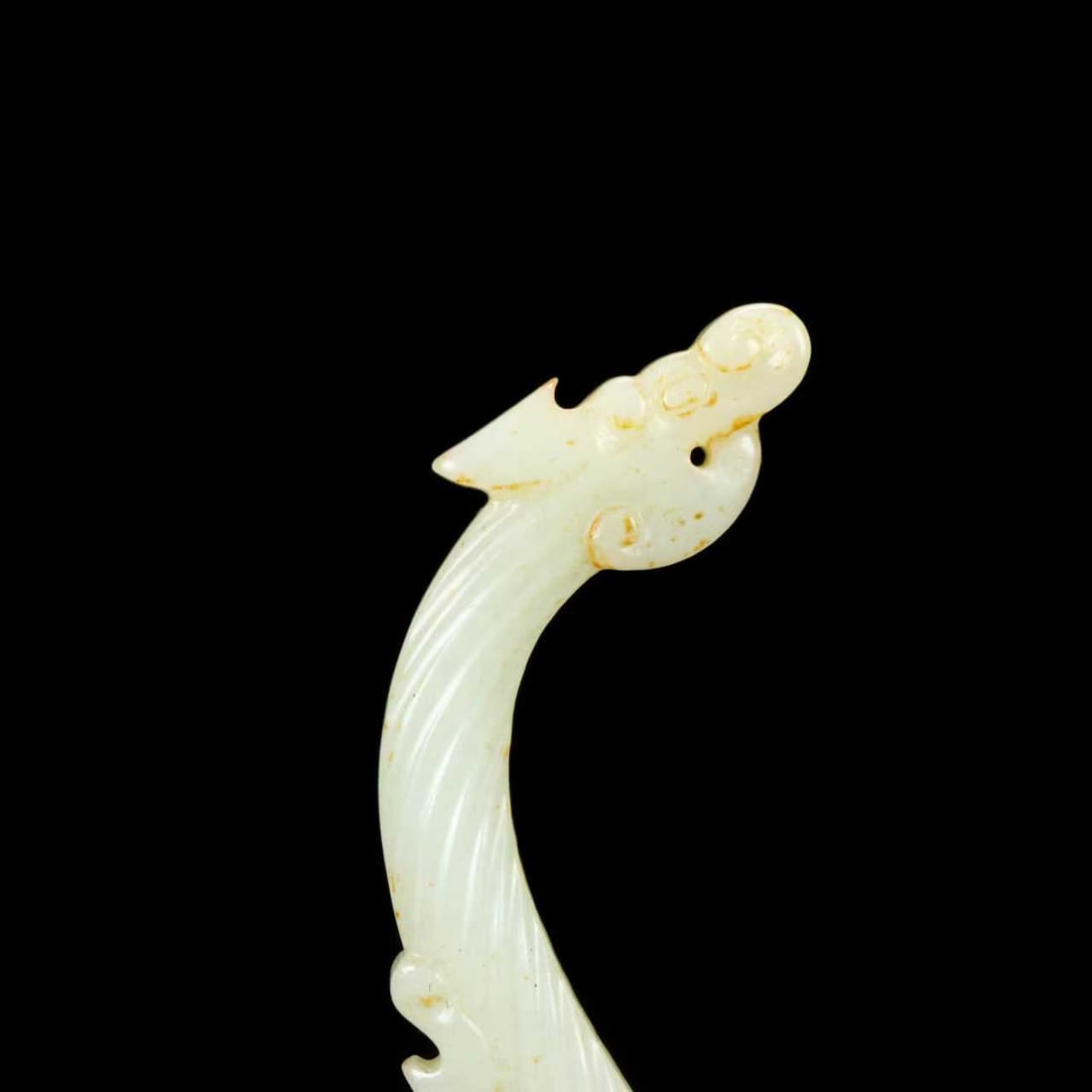 A Exquisite Hotan Jade Dragon - 2