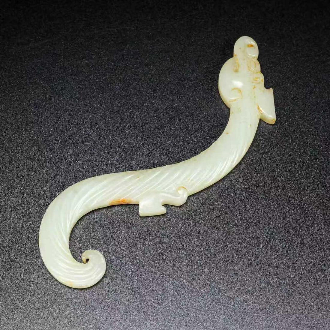 A Exquisite Hotan Jade Dragon - 5