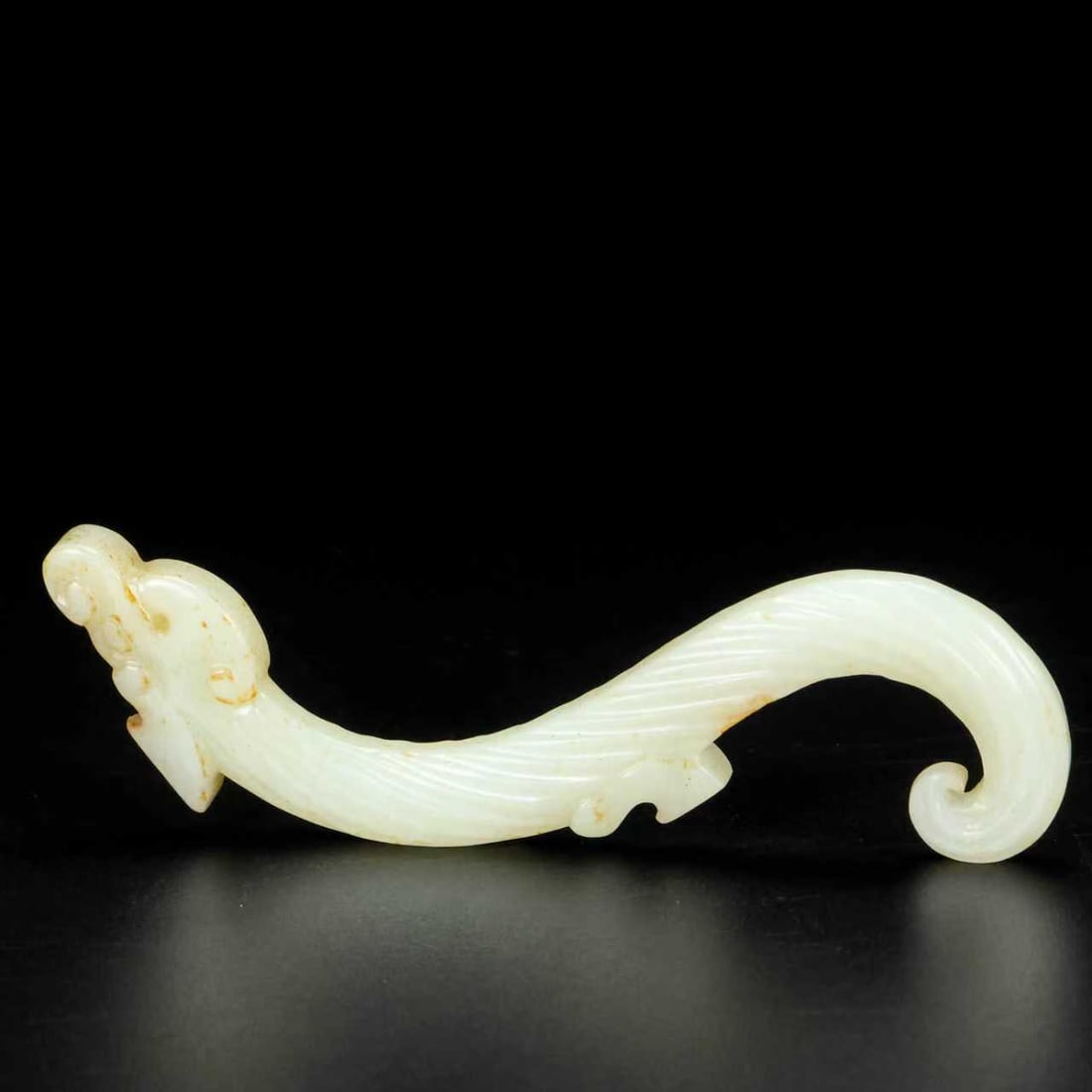 A Exquisite Hotan Jade Dragon - 9