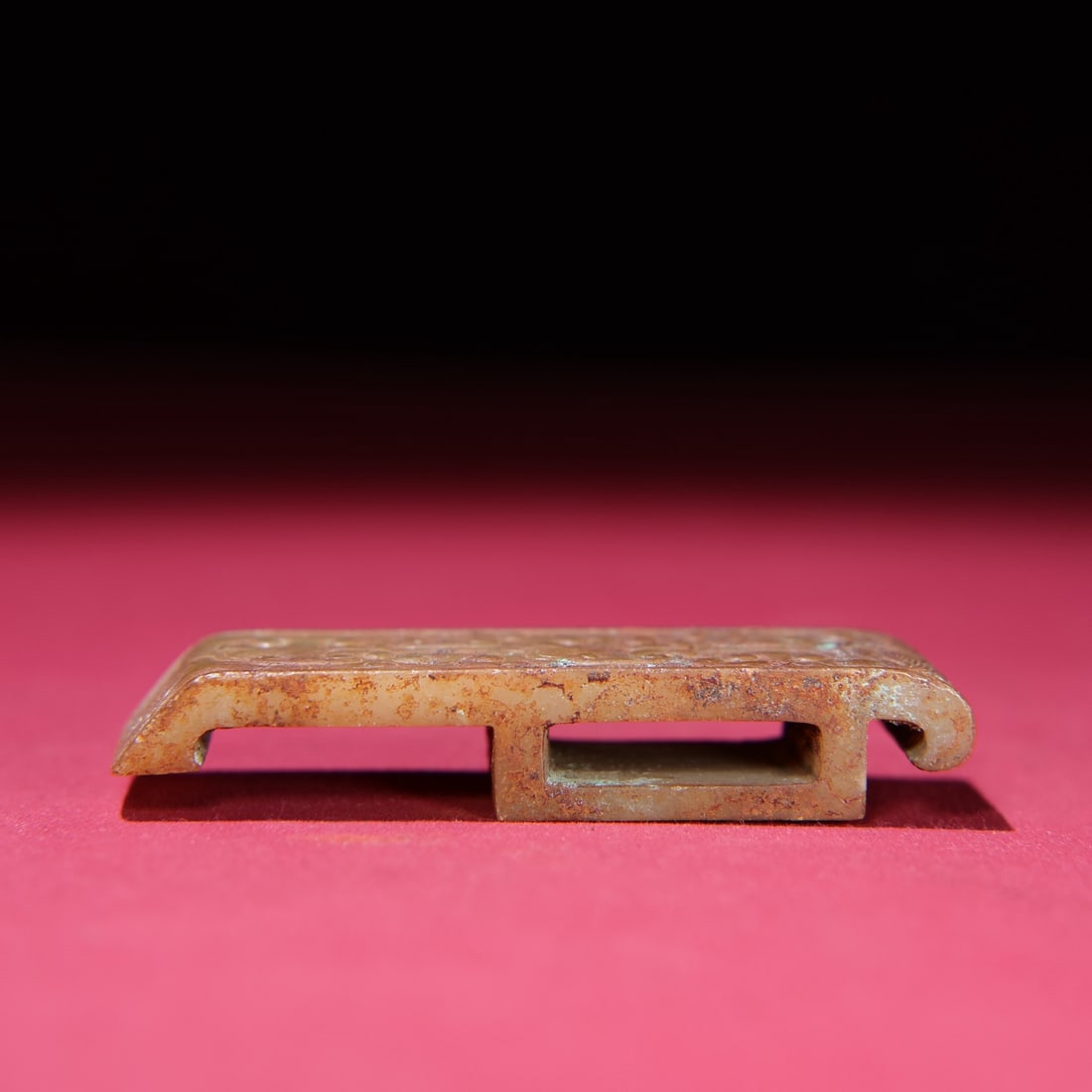 A Exquisite Hetian Jade Sword Decoration - 2