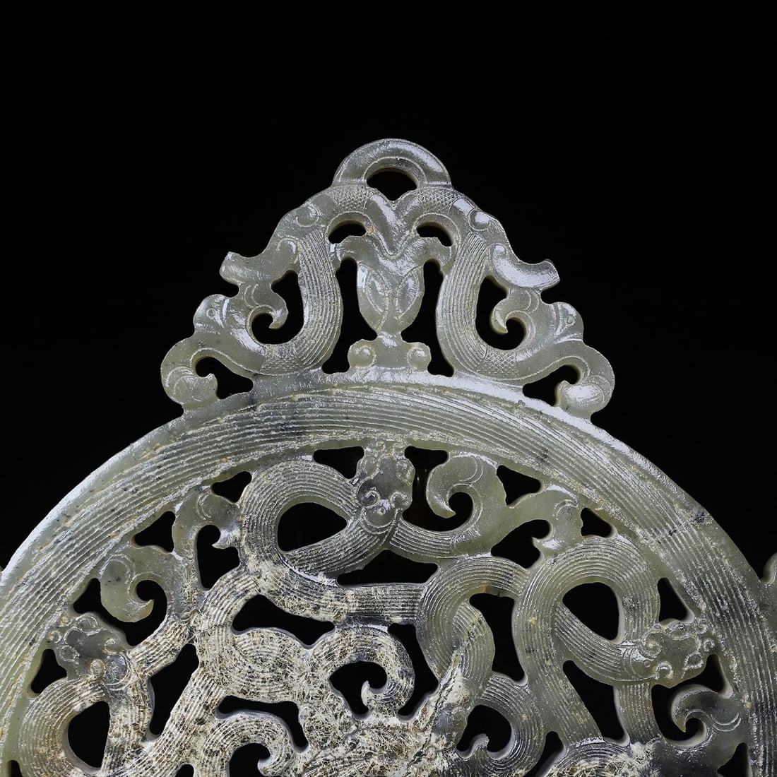 A Exquisite Hotan Jade Dragon Pattern Jade Pendant - 5