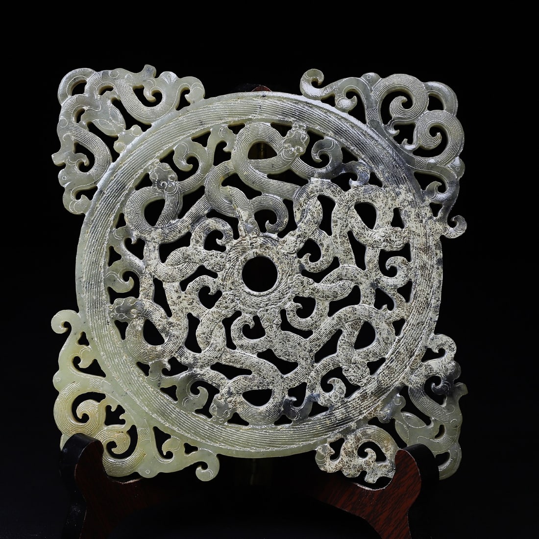 A Exquisite Hotan Jade Dragon Pattern Jade Pendant - 6