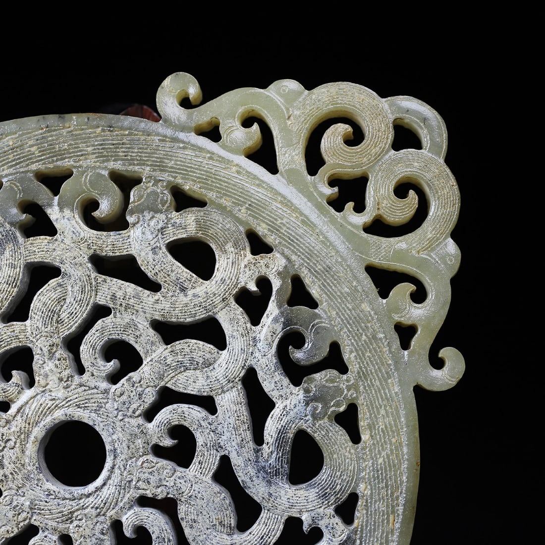 A Exquisite Hotan Jade Dragon Pattern Jade Pendant - 9