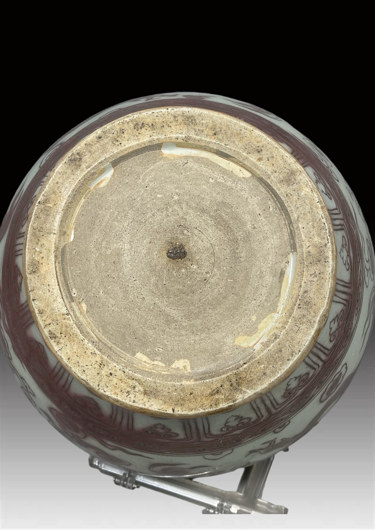 A Exquisite Underglaze-Red Dragon Pattern Jar - 9