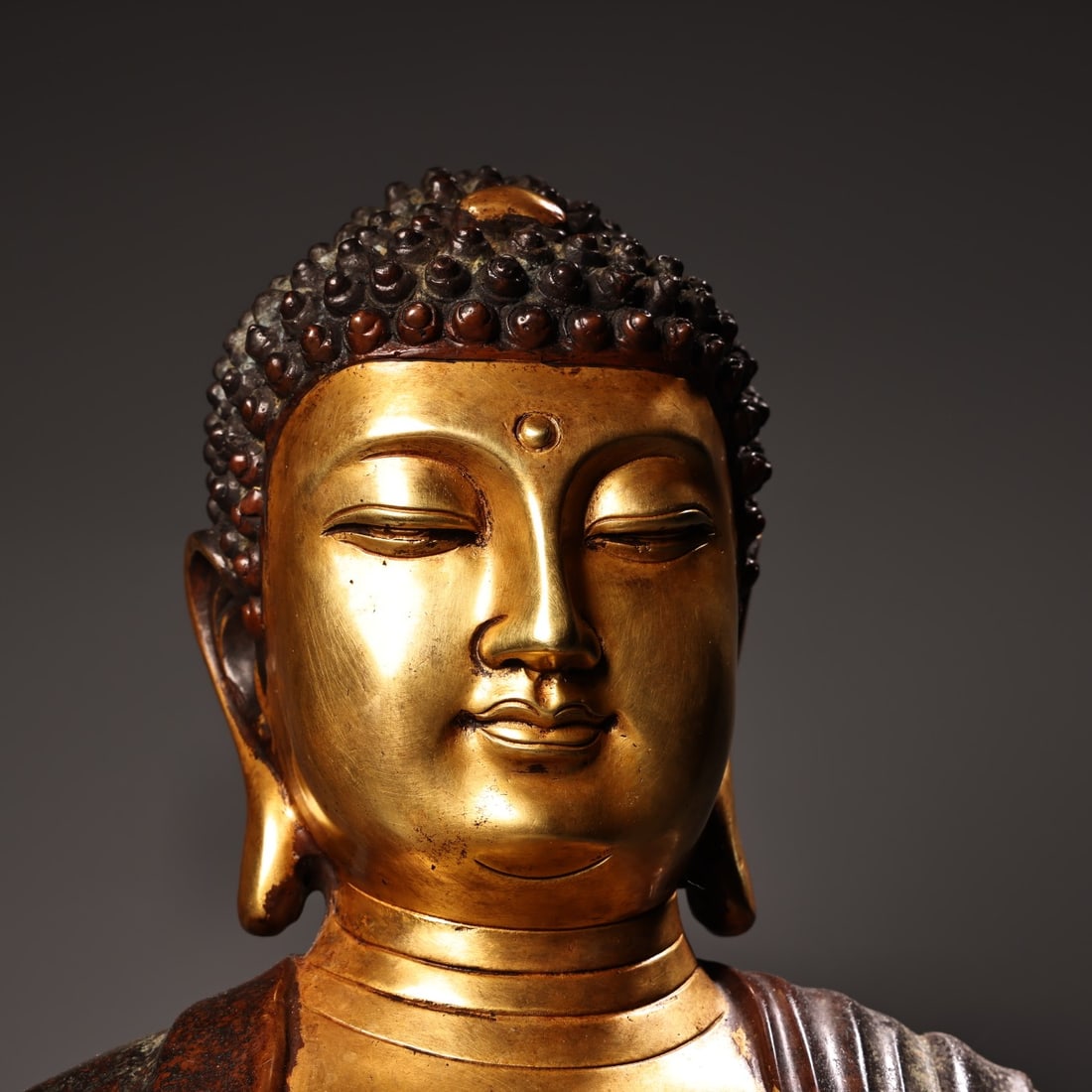 A Exquisite Gilt Bronze Buddha statue - 3