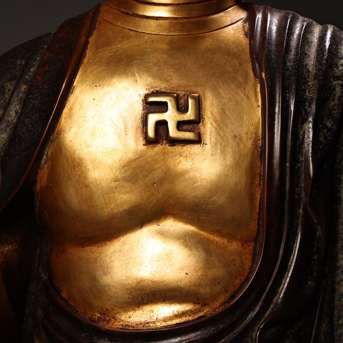 A Exquisite Gilt Bronze Buddha statue - 6