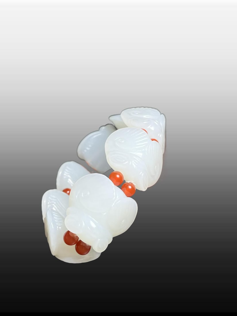 A Exquisite Hotan Jade Bracelets - 6