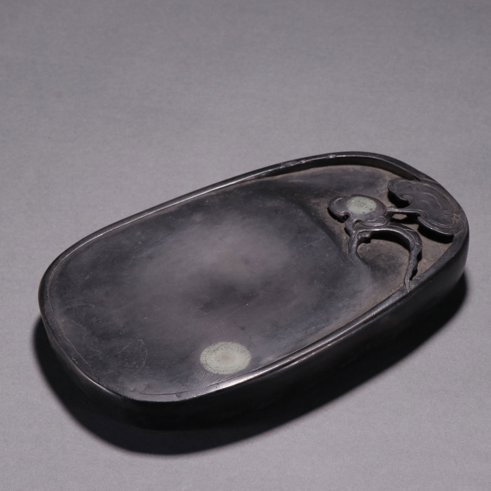 A Exquisite Ganoderma lucidum Pattern Inkstone - 4