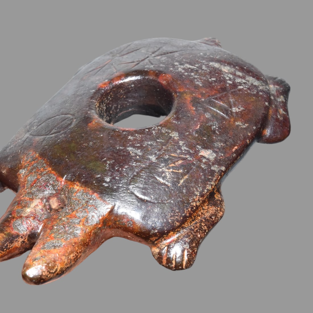 A Exquisite Hemoyu Turtle Ornament - 4