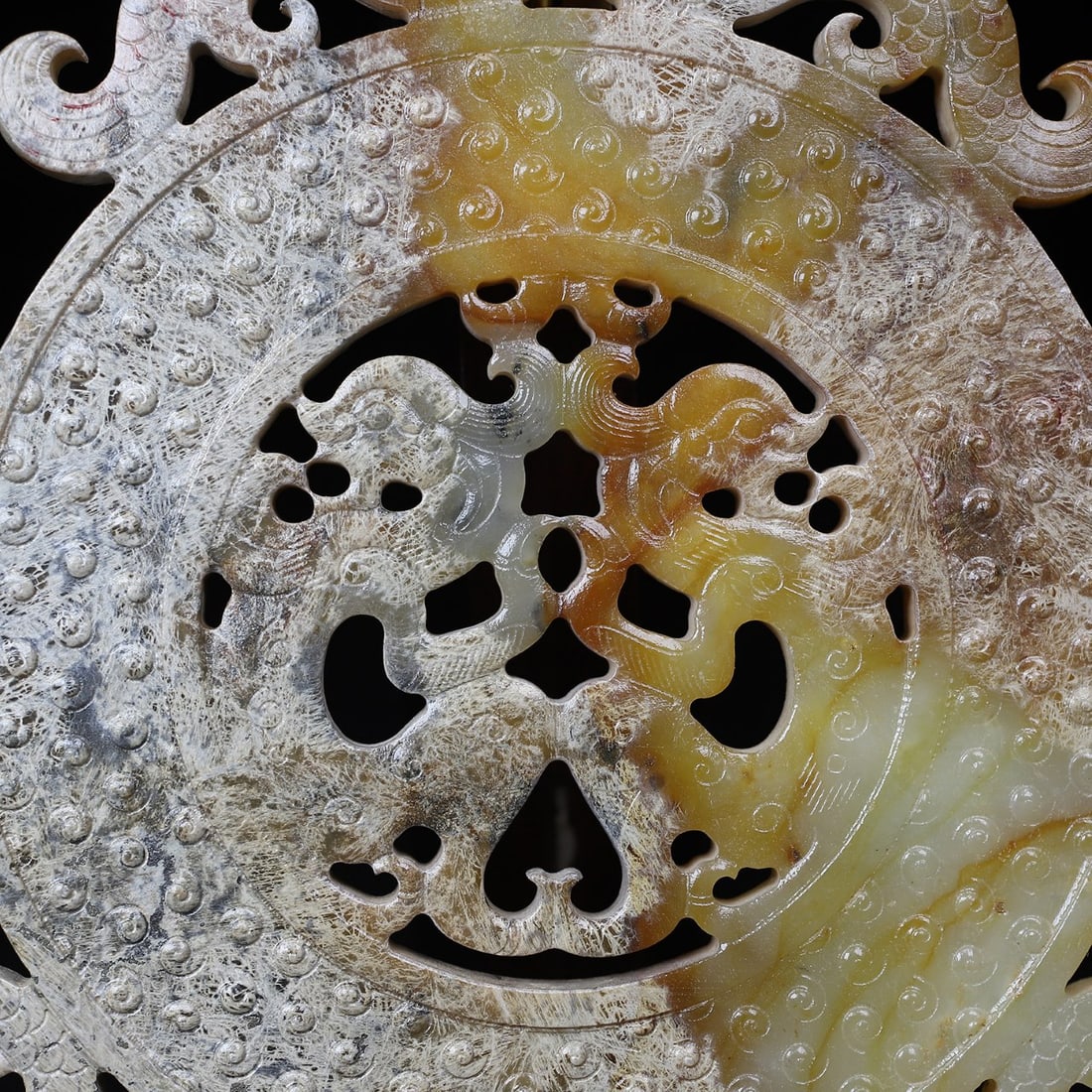 A Exquisite Hotan Jade Dragon Pattern Jade Pendant - 3