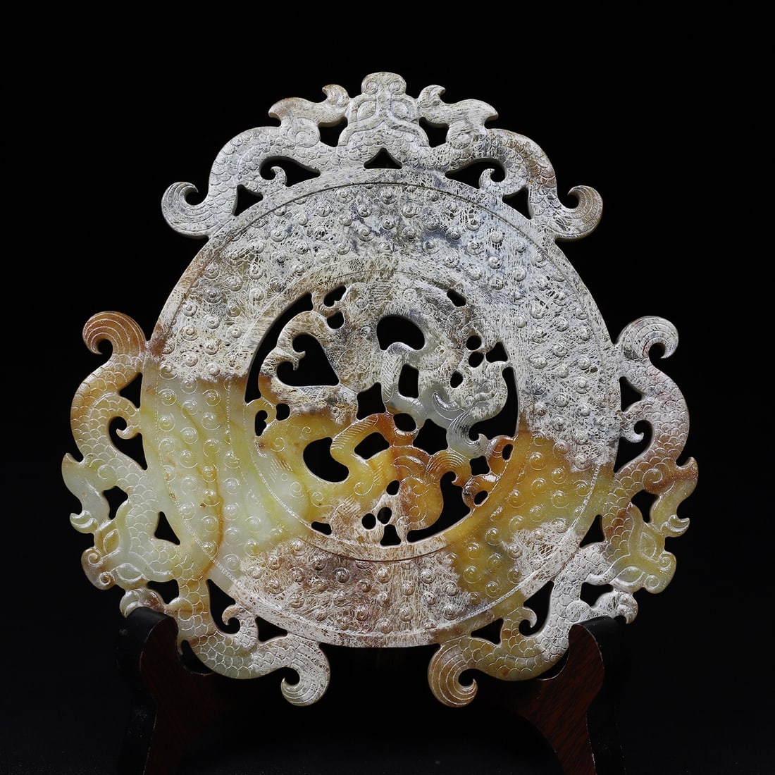 A Exquisite Hotan Jade Dragon Pattern Jade Pendant - 5