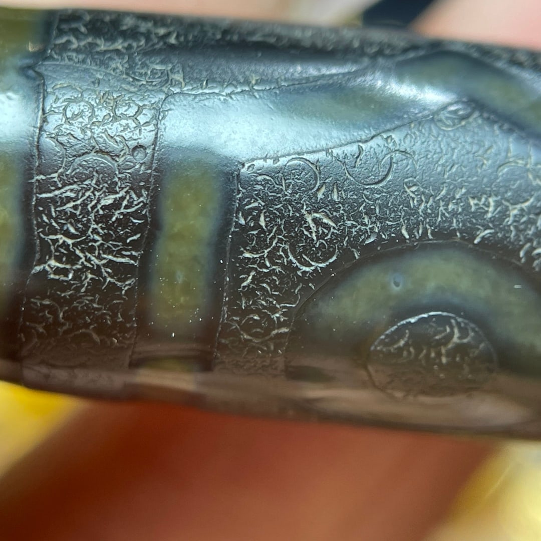 A Exquisite Three Eye Dzi bead - 5