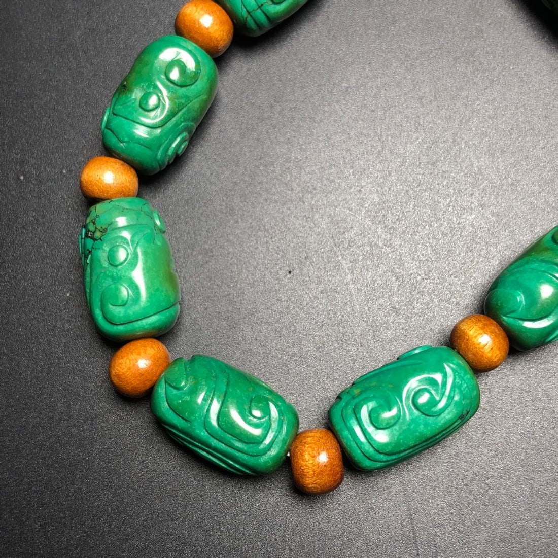 A Exquisite Turquoise Flower Bracelets - 2