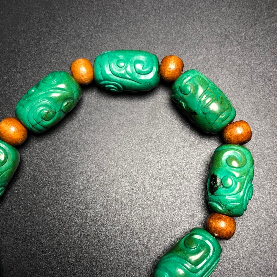 A Exquisite Turquoise Flower Bracelets - 3