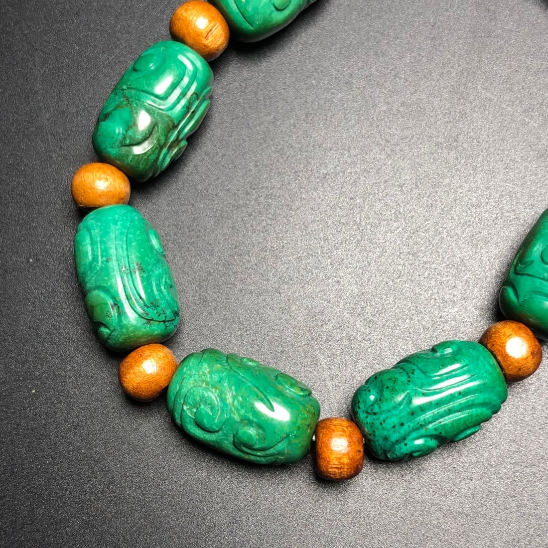 A Exquisite Turquoise Flower Bracelets - 5