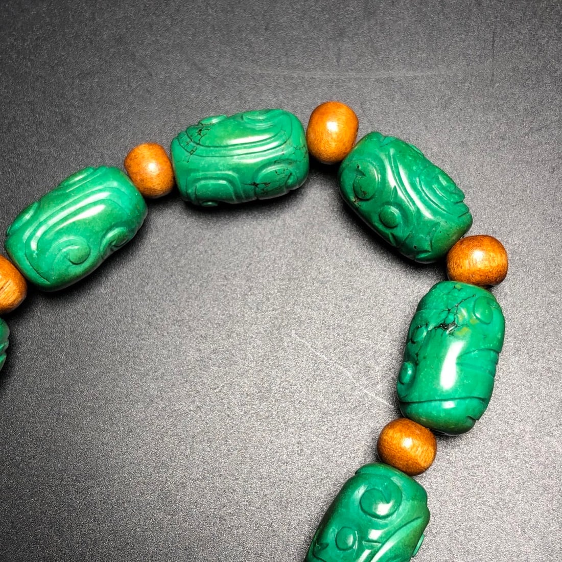 A Exquisite Turquoise Flower Bracelets - 6