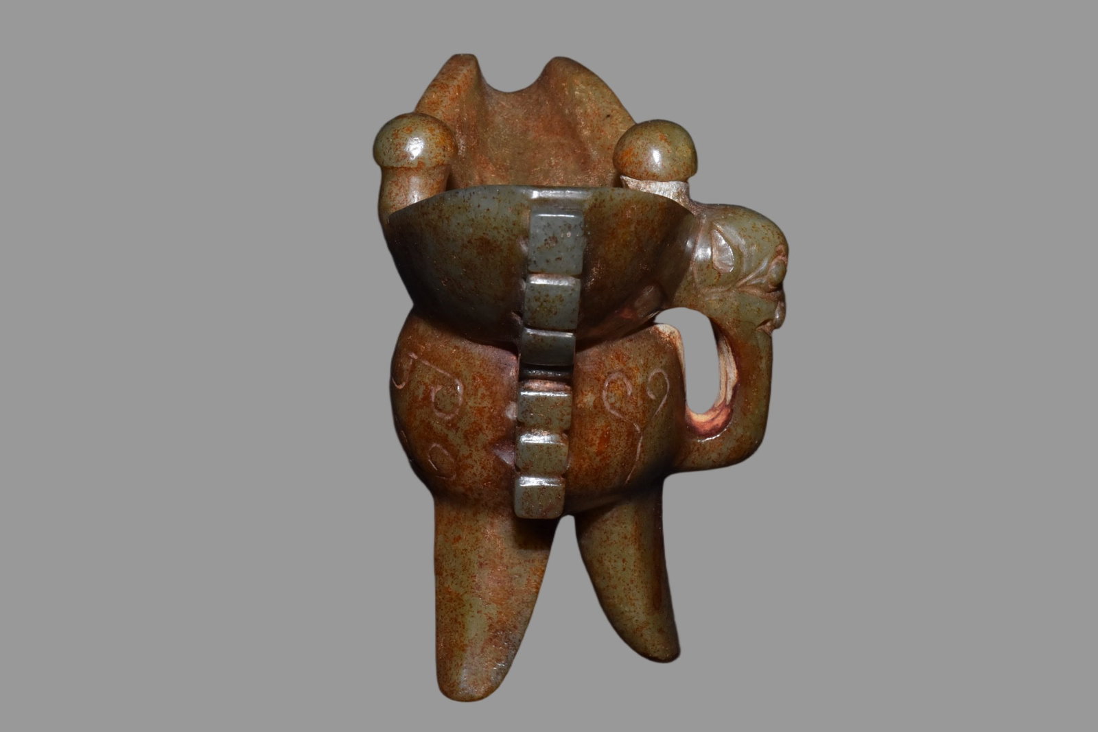 A Exquisite Hemoyu Goblet - 4