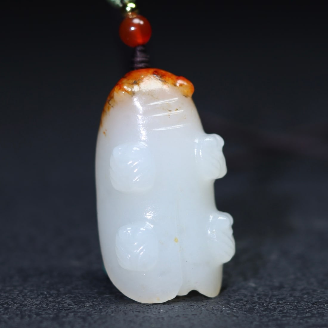 A Exquisite Hotan Jade Cicada - 3