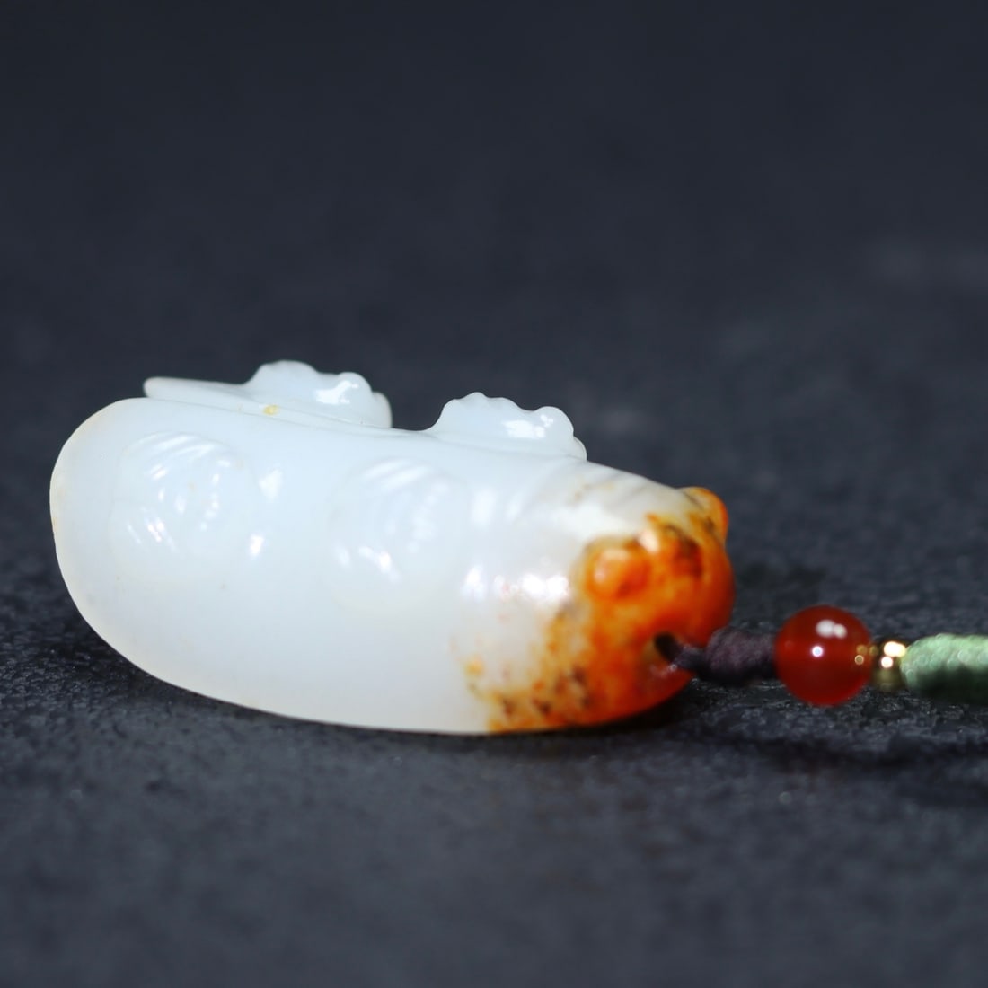 A Exquisite Hotan Jade Cicada - 4