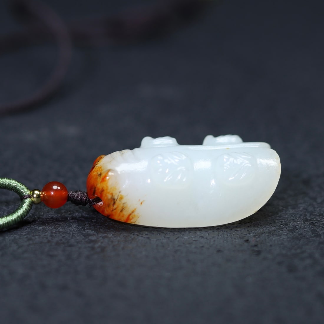 A Exquisite Hotan Jade Cicada - 5