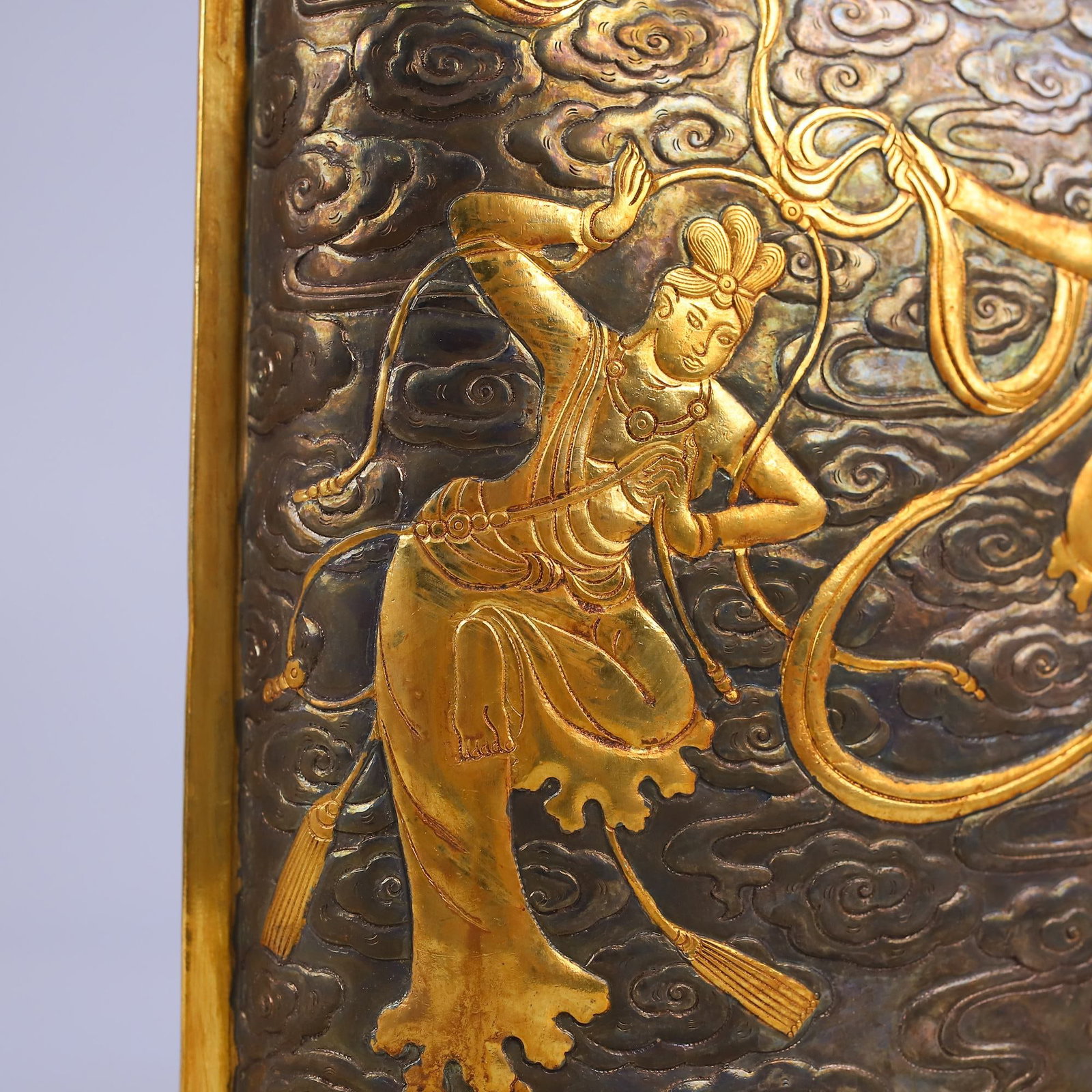 A Exquisite Gilt Bronze Figures Pattern Ewer - 6