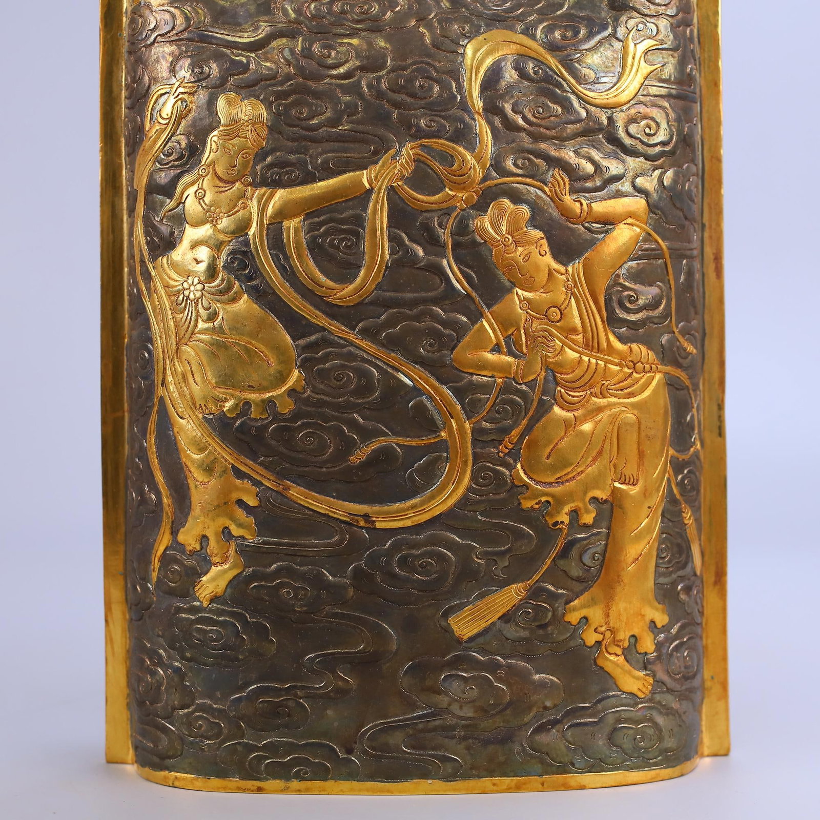 A Exquisite Gilt Bronze Figures Pattern Ewer - 8