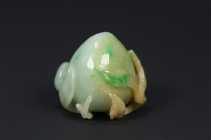 An Exquisite Jadeite Peach