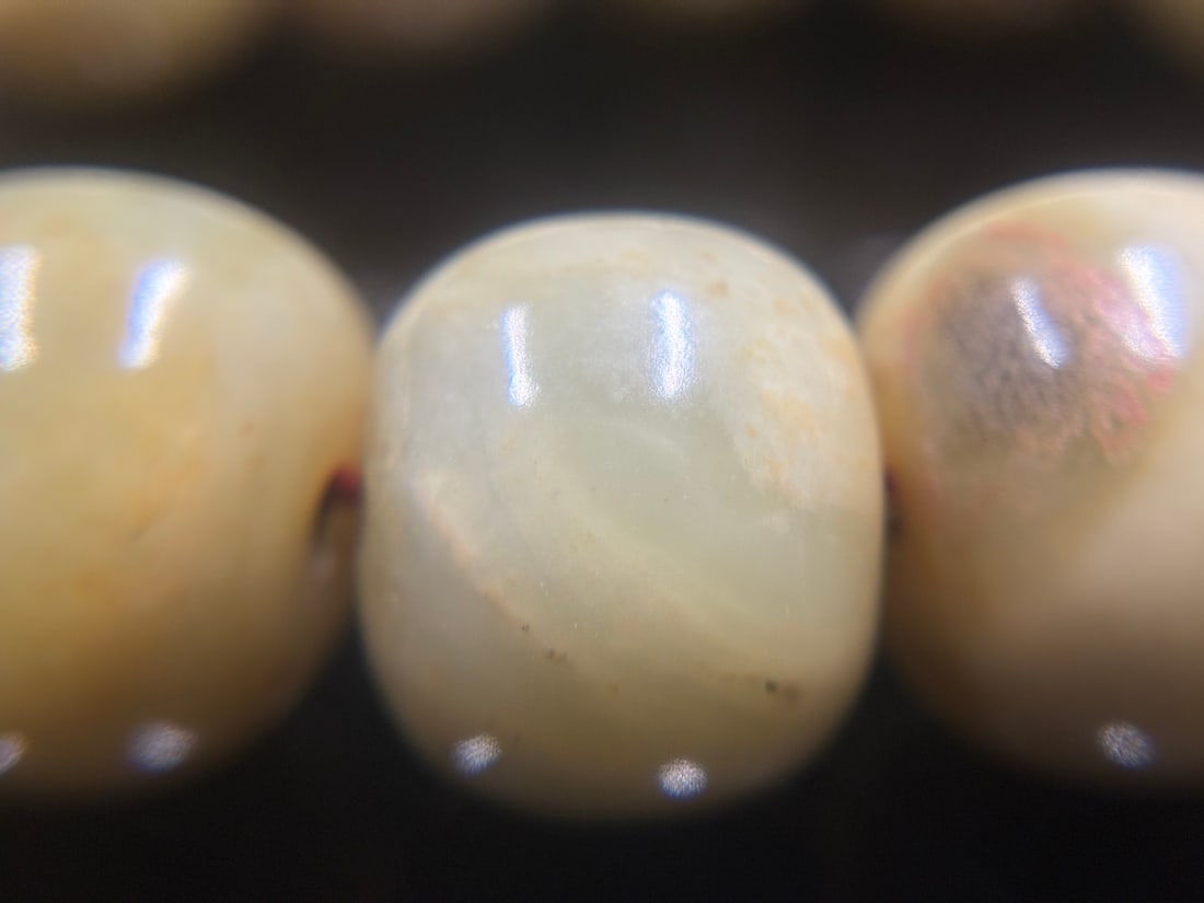 An Exquisite White Jade Bracelets - 5