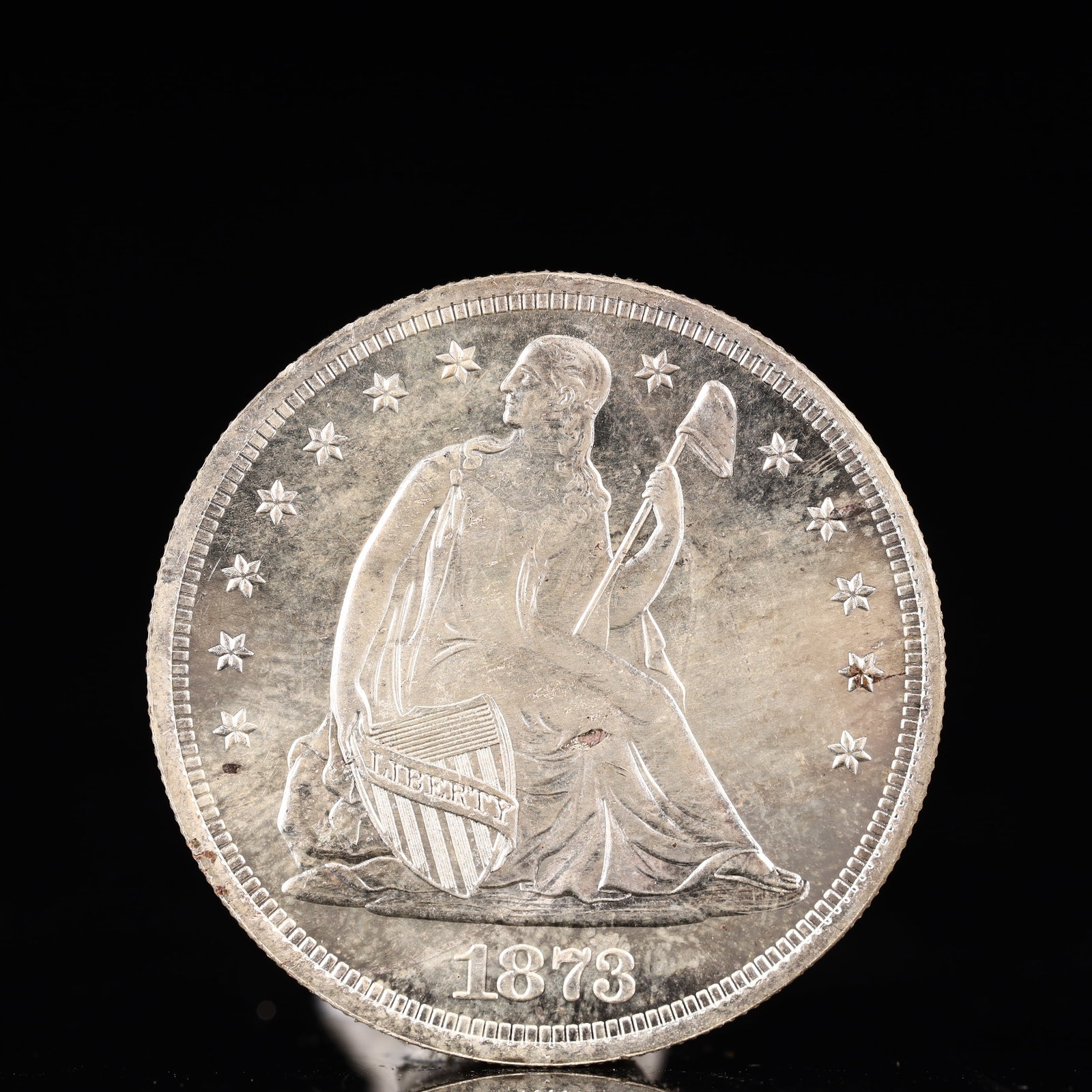 USA One Dollar 1873 Coin (1 of 2)