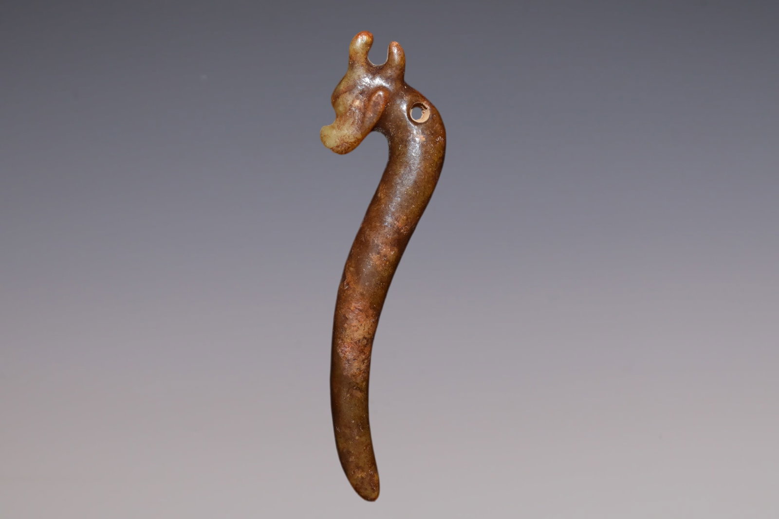 An Exquisite Hemo Jade Dragon (1 of 6)