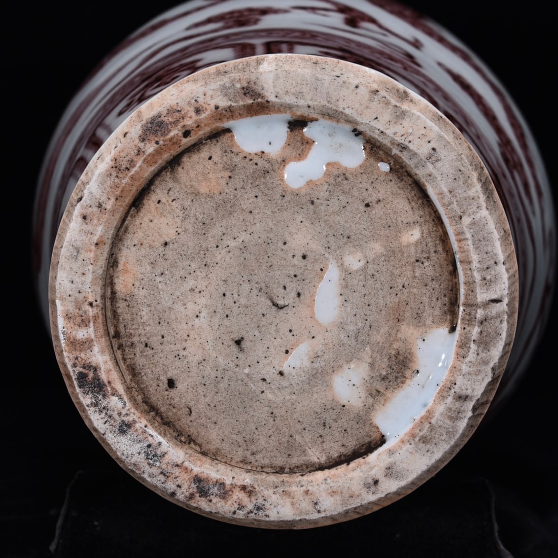 An Exquisite Underglaze-Red Dragon Pattern Vase - 9
