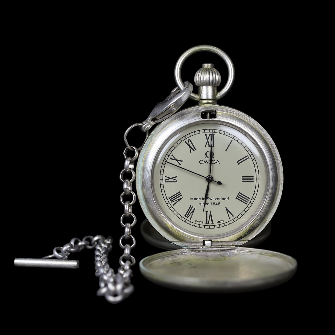 An Exquisite Silver Pocket watch - 2