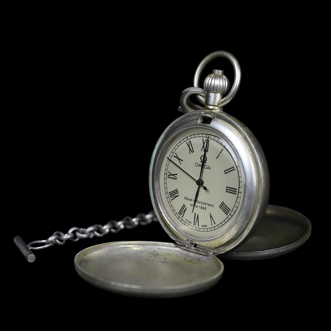 An Exquisite Silver Pocket watch - 5