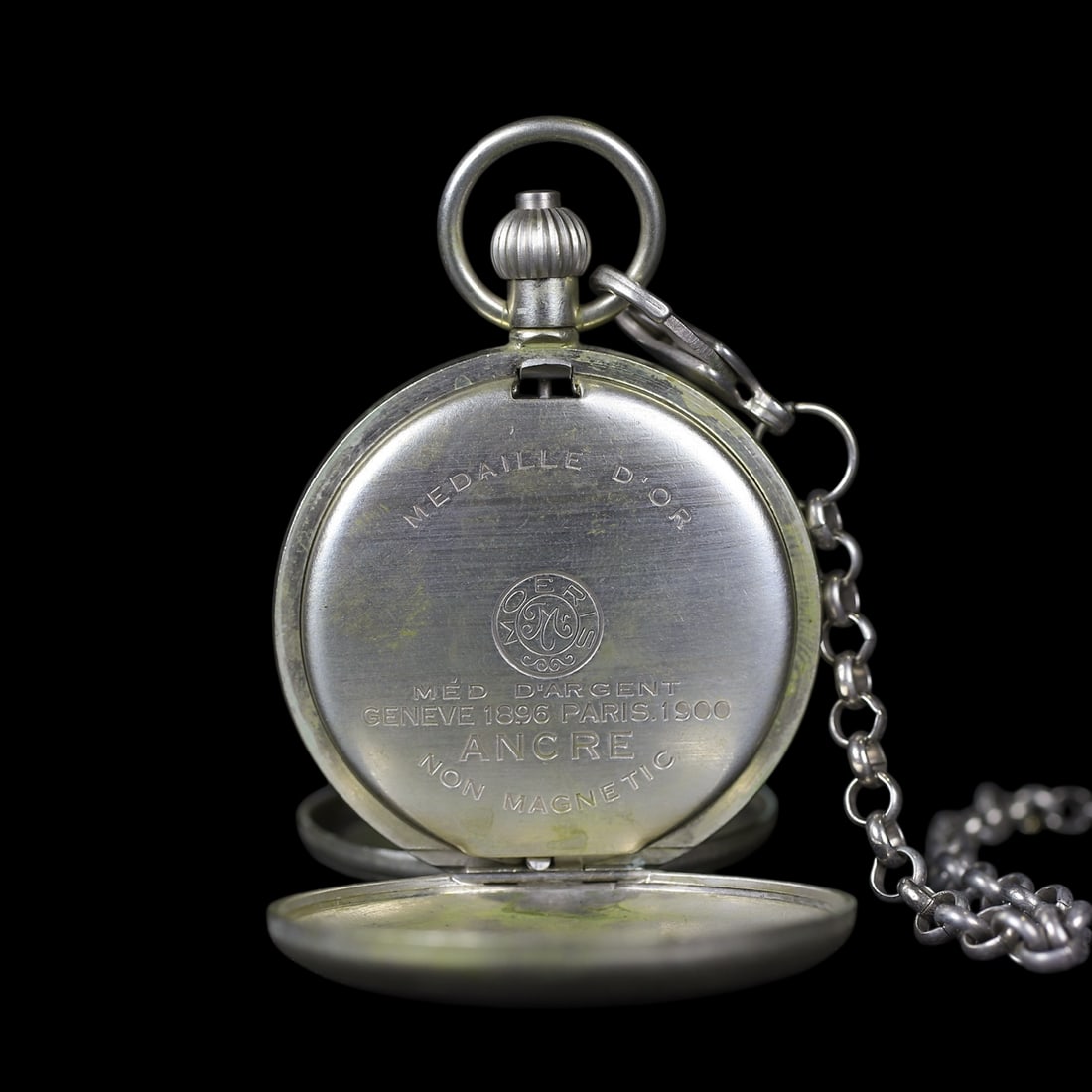An Exquisite Silver Pocket watch - 7