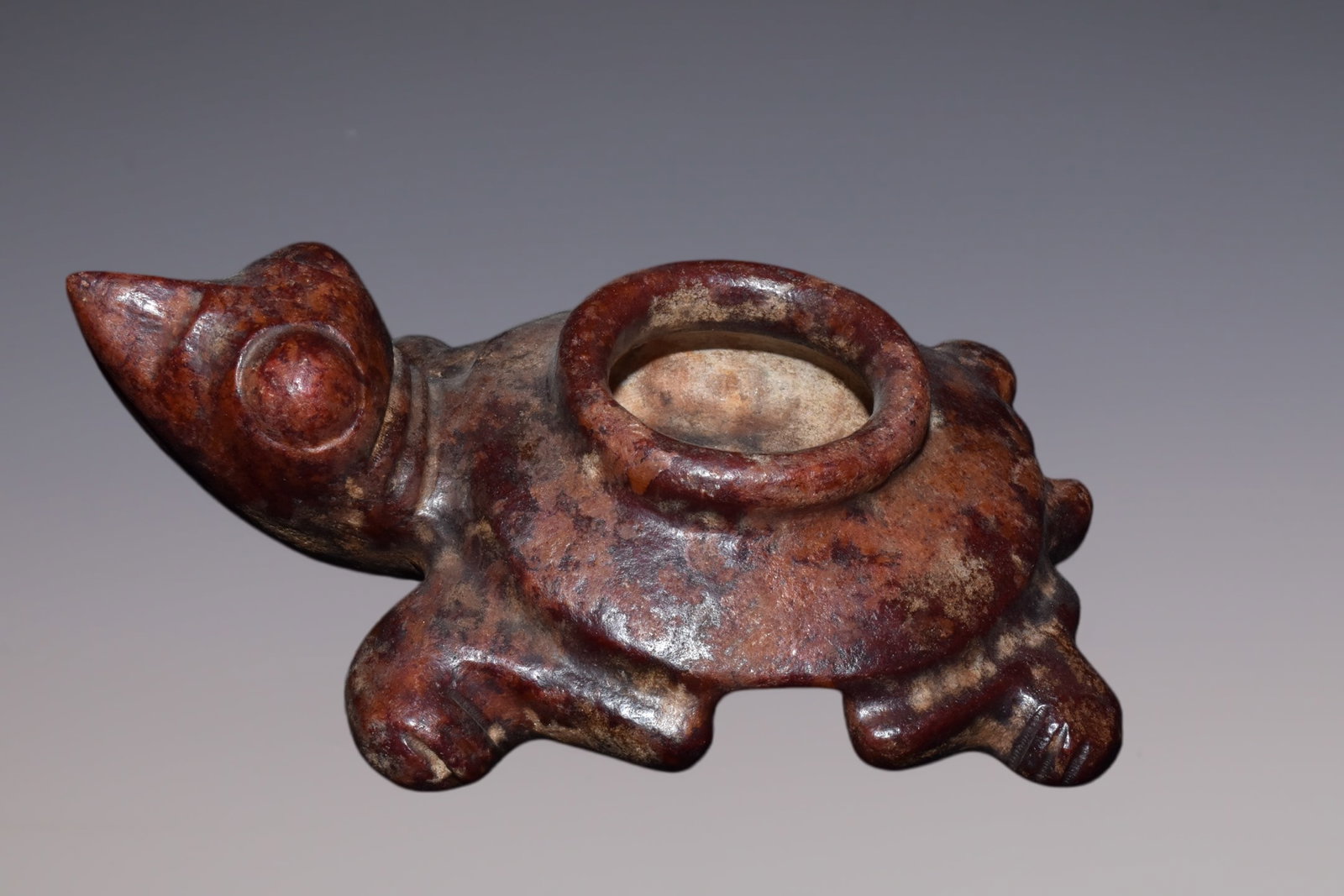 An Exquisite Hemo Jade Turtle - 2