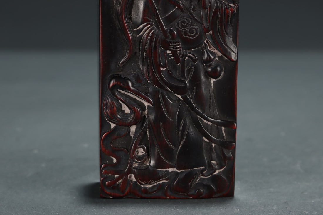 An Exquisite Eaglewood Figure Pattern Ornament - 4