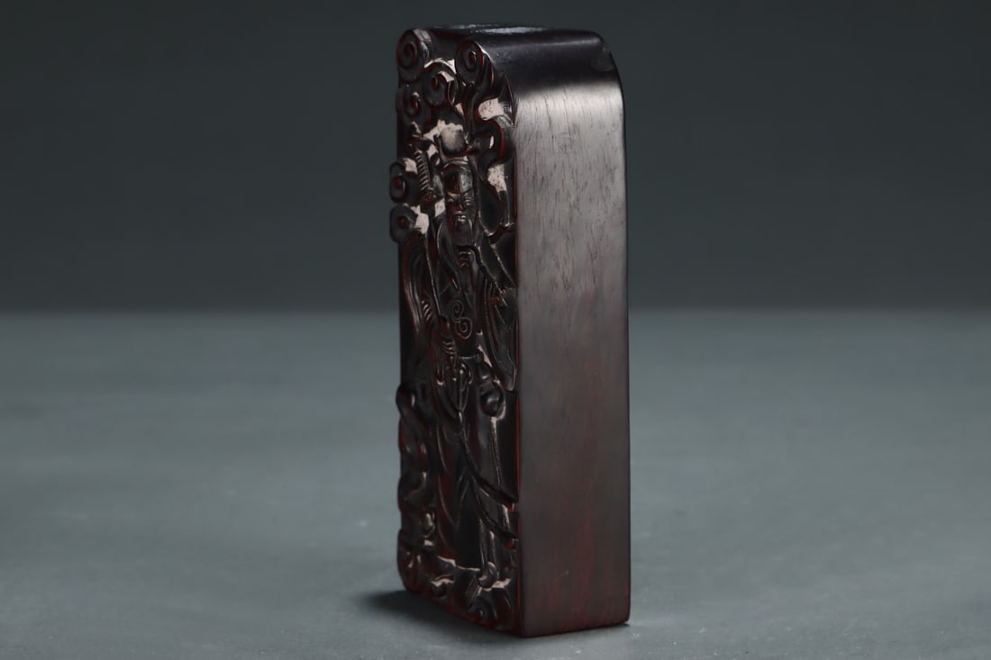 An Exquisite Eaglewood Figure Pattern Ornament - 5