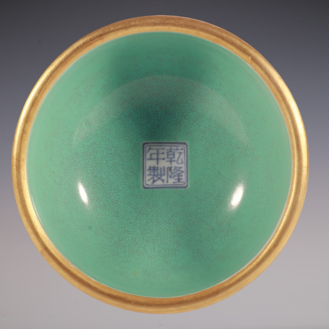 An Exquisite Enamel Lotus Pattern Dragon Pattern Seawater Pattern Hatstand - 8