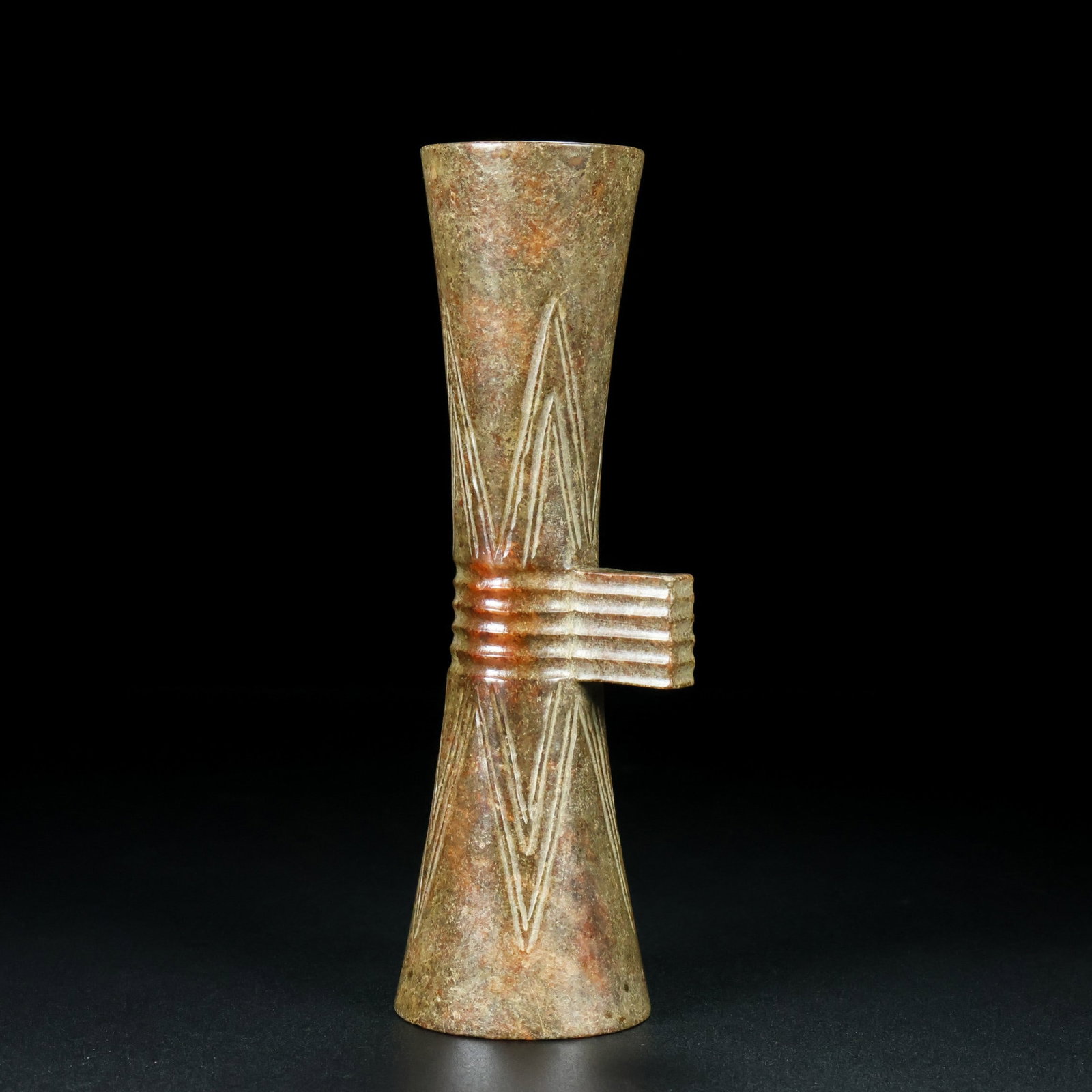 An Exquisite White Jade Vase - 5