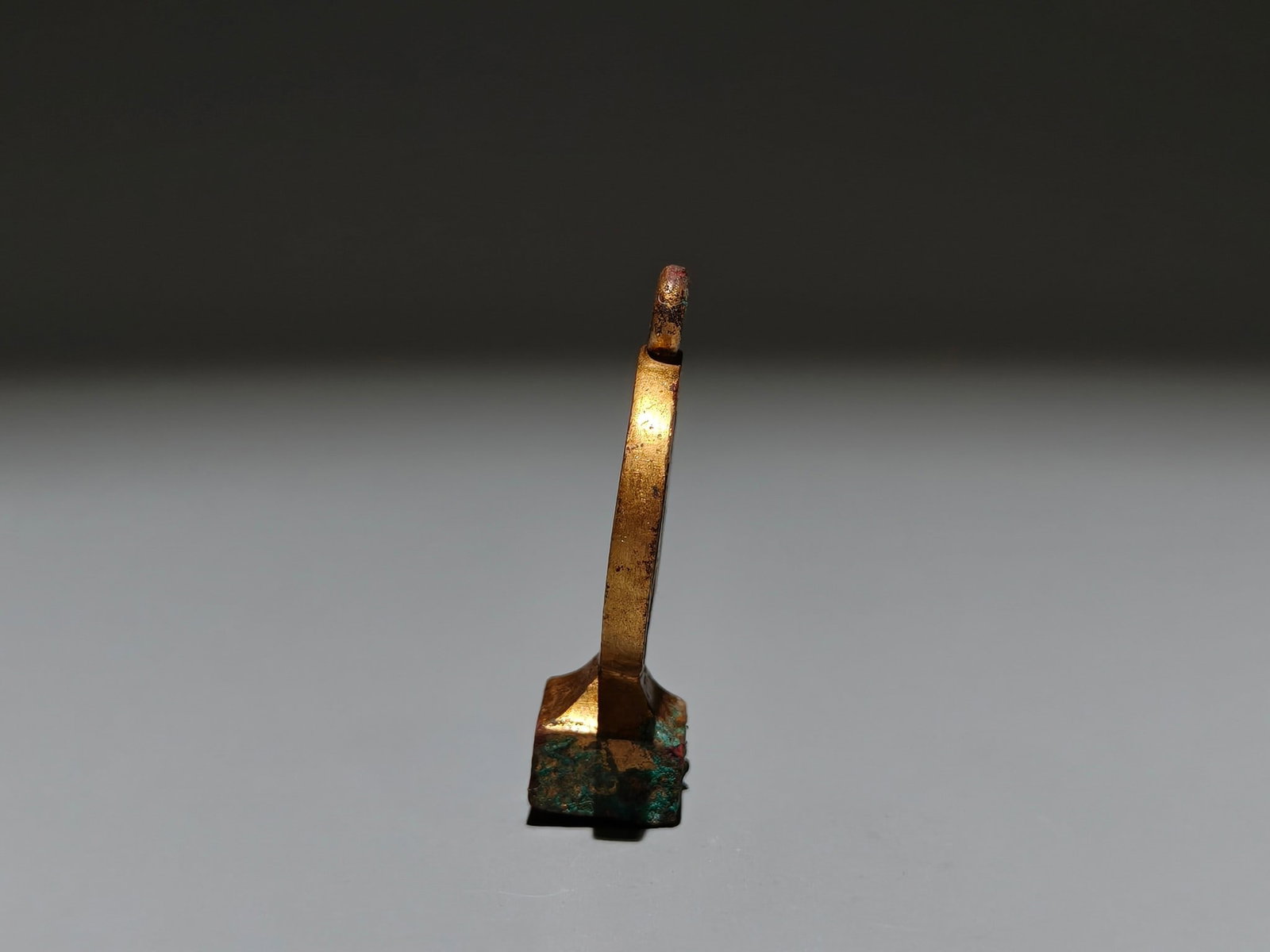 A Exquisite Gilt Bronze Seal - 4